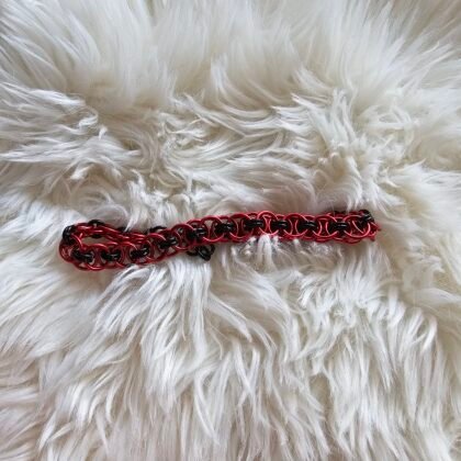 Red and Black Helm Bracelet