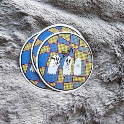 Boo Scary Ghost Sticker