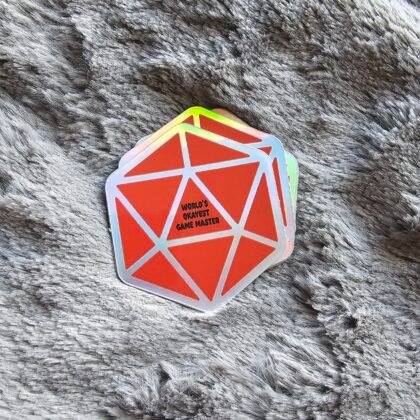 World's Okayest GM Sticker